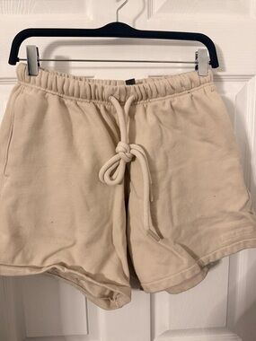 Savage X Fenty Cream Drawstring Lounge Shorts